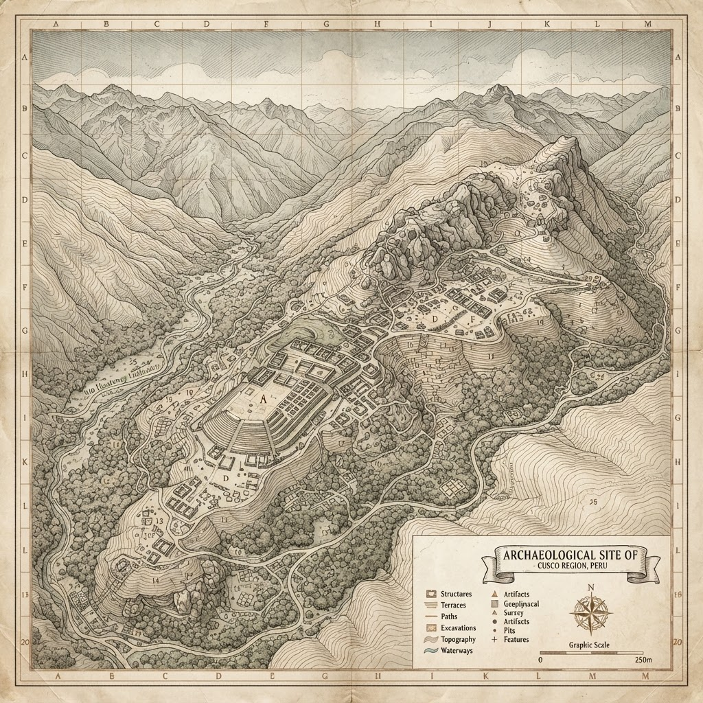 Map placeholder for Punchao in Peru
